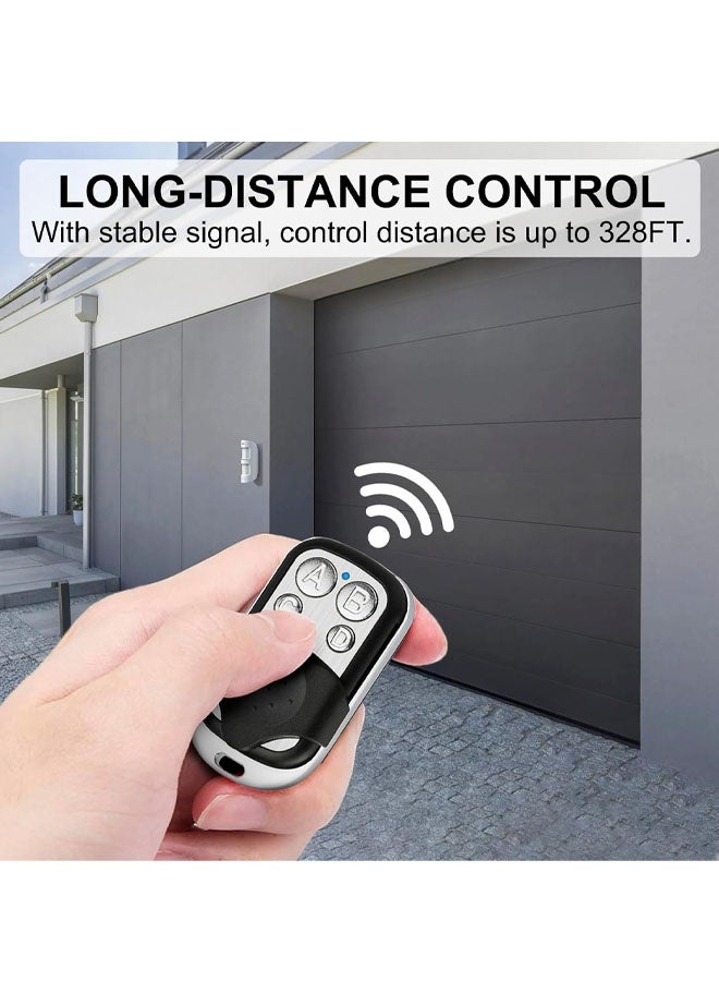2 Pack 433 MHz Garage Door Opener Remote,  4 Channel Universal Garage Door Remote for LiftMaster  Most Manufacturers Gadgets, Car, Home and Garage - Image 4